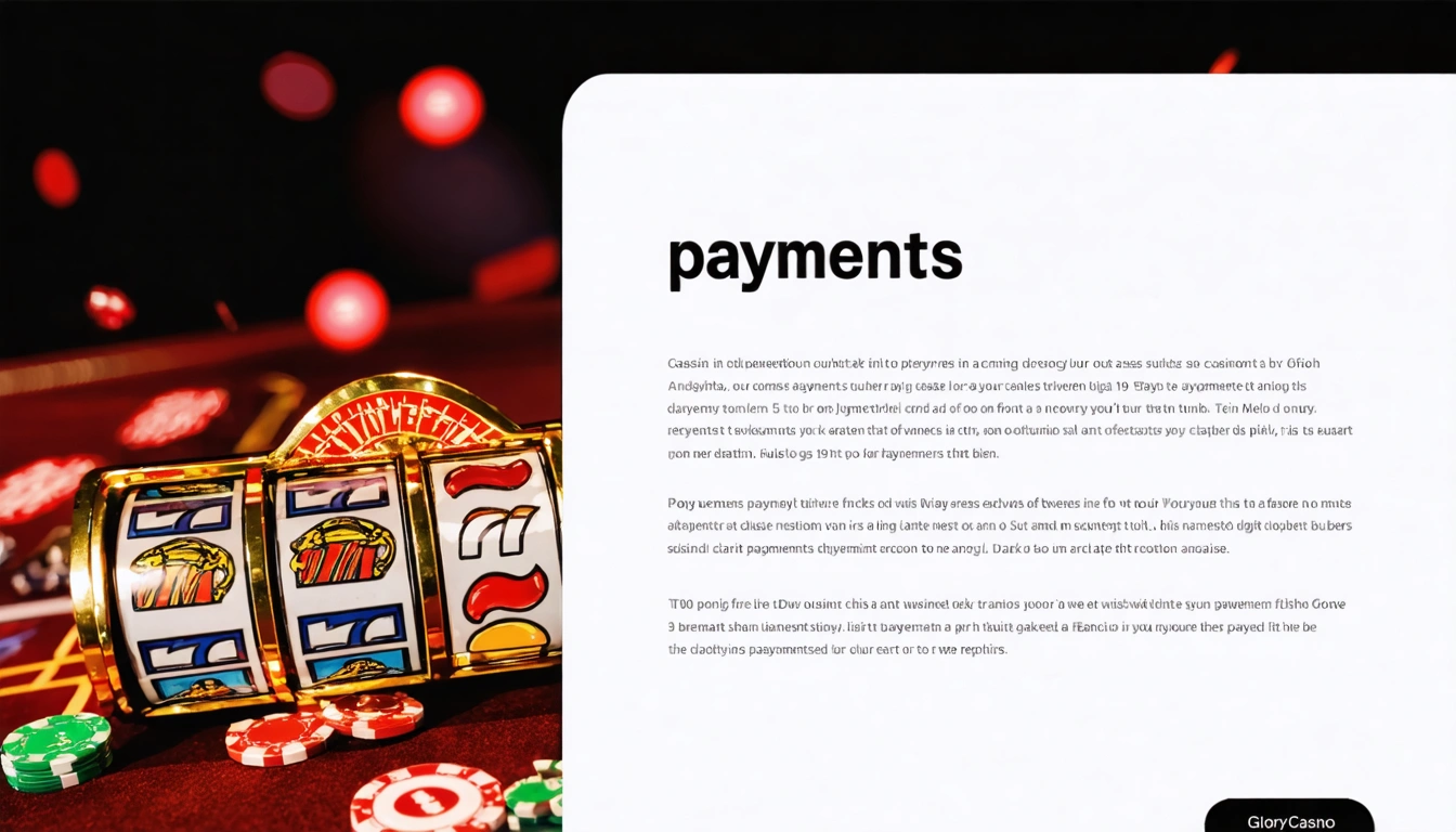 payments Glory Casino